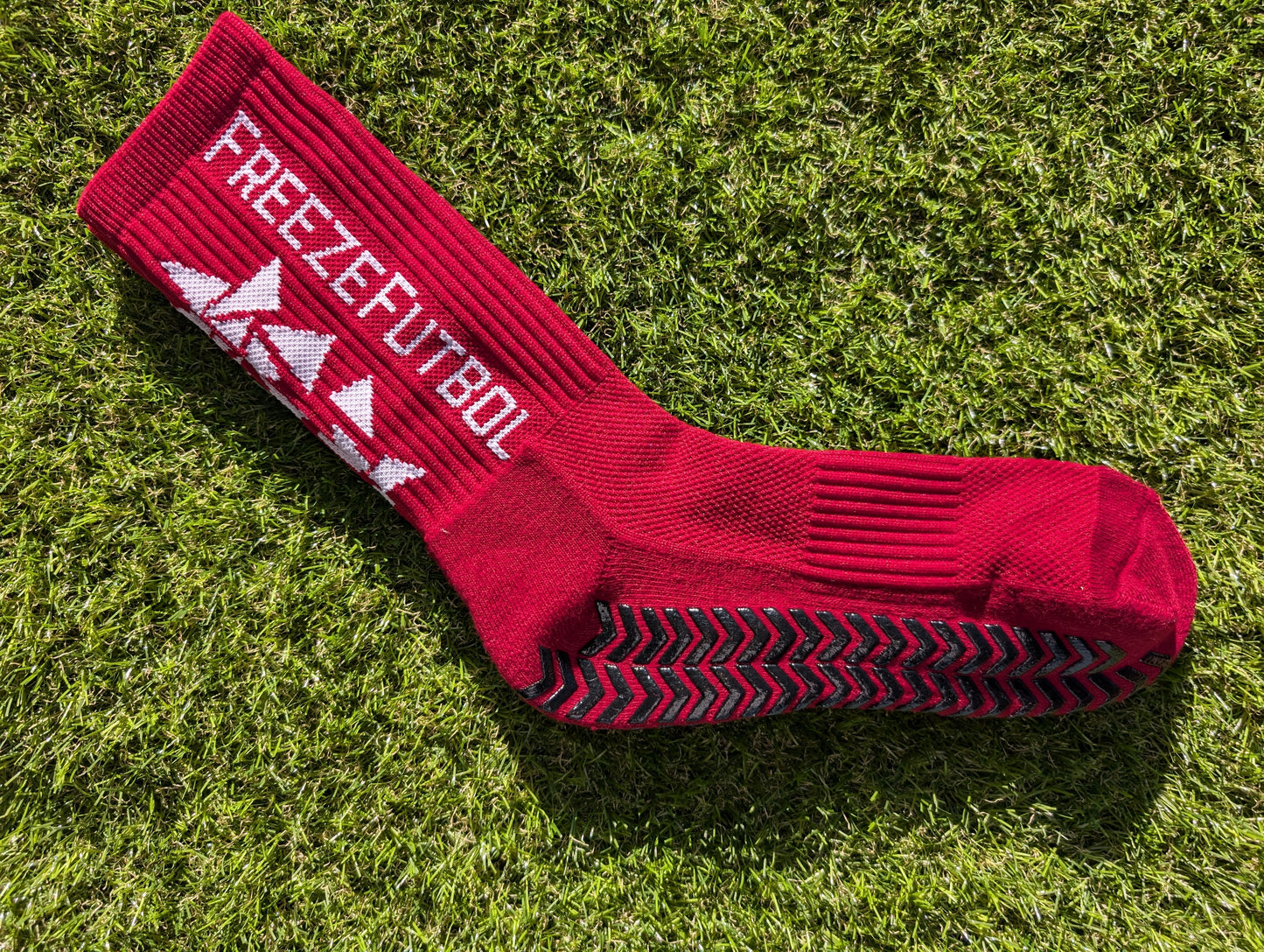 Freeze Futbol Grip Socks - Maroon